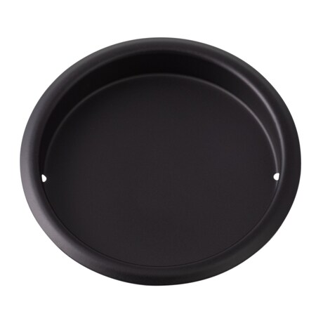 Sure-Loc Hardware Sure-Loc Hardware Round Pocket Door Pull, Passage, Flat Black DP-R01 FBL